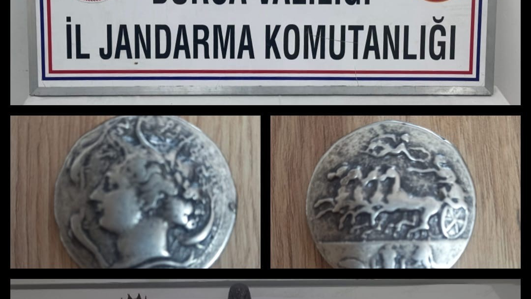 Bursa'da jandarmadan tarihi eser operasyonu