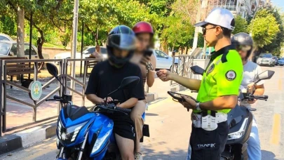 Motosiklet denetiminde rekor ceza