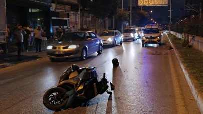 Otomobil ile motosiklet çarpıştı: 1 ölü, 1 yaralı