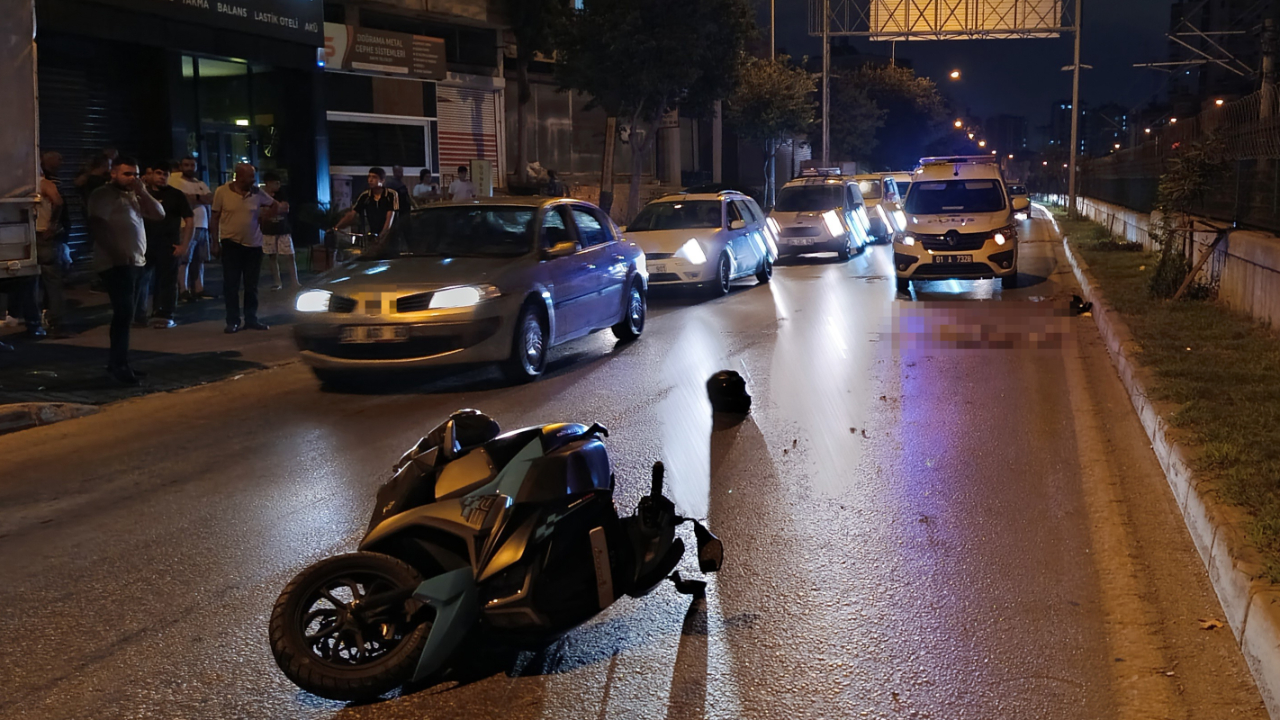 Otomobil ile motosiklet çarpıştı: 1 ölü, 1 yaralı