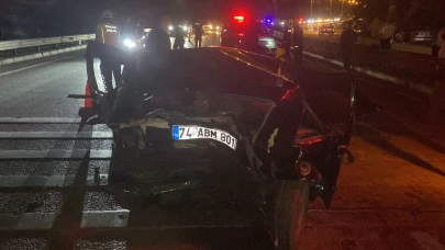Karabük'te trafik kazası: 1 ölü 1 yaralı