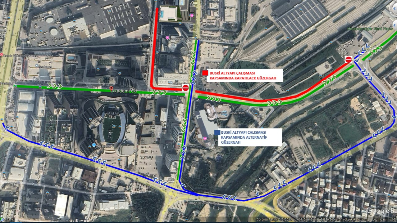 Bursa'da o yol trafiğe kapanacak!