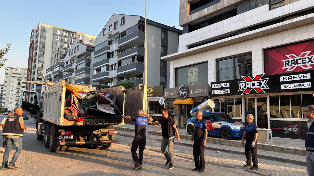 Nilüfer’de sağlıklı çevre operasyonu