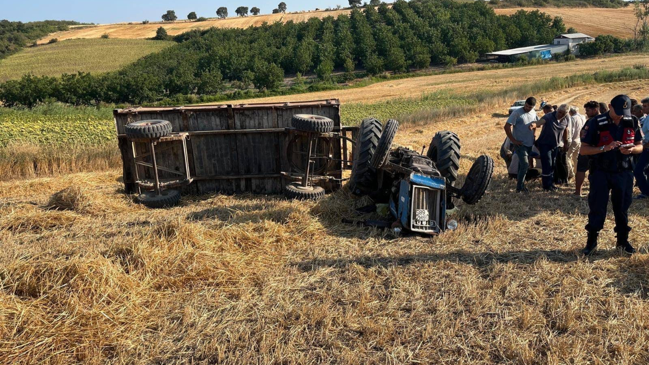 Bursa'da feci son! Kullandığı traktörün altında kalarak hayatını kaybetti
