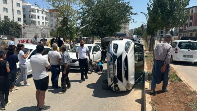 Adıyaman'da trafik kazası: 1 yaralı