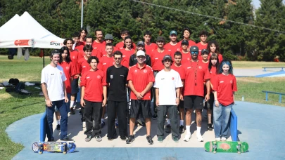 Kaykay Milli Takımı’nın tercihi Osmangazi oldu