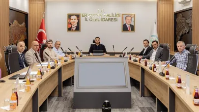 Erzincan'da ‘İl Encümen Toplantısı' yapıldı