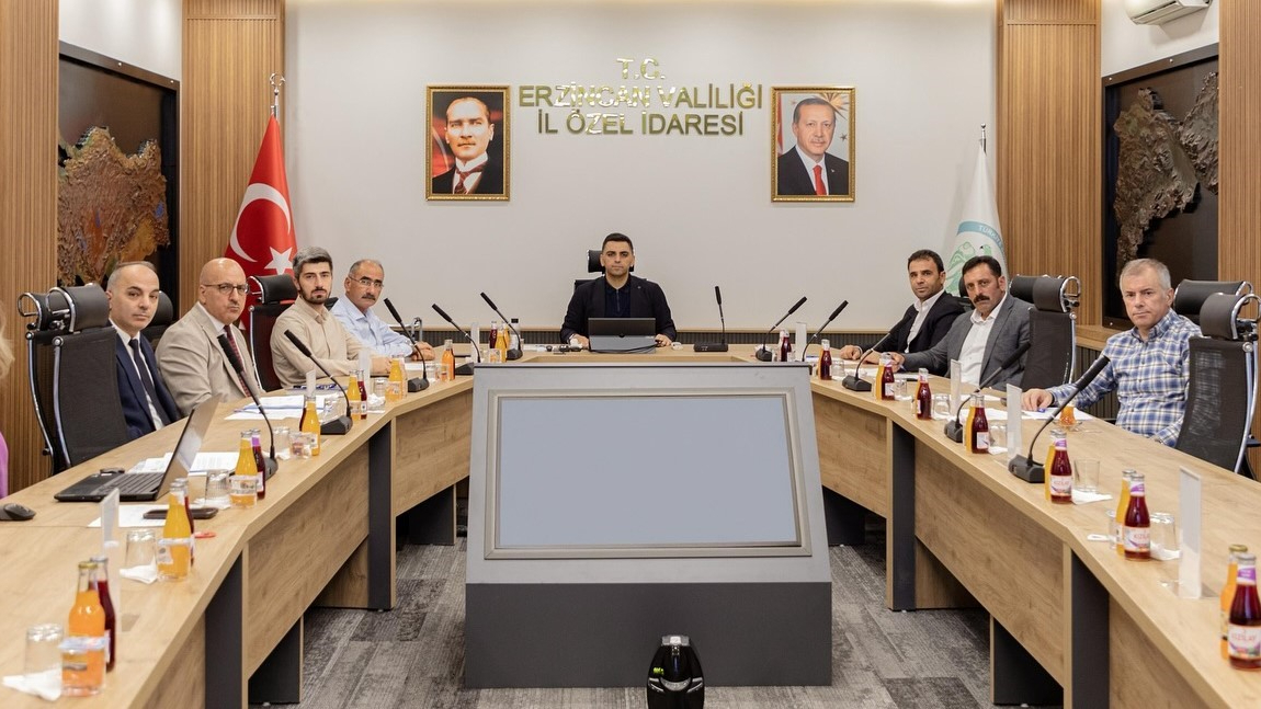 Erzincan'da ‘İl Encümen Toplantısı' yapıldı