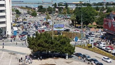 Samsun'da trafiğe kayıtlı araç sayısı 515 bini aştı