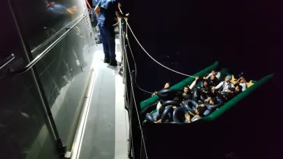 Aydın açıklarında 24 düzensiz göçmen yakalandı