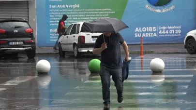 Kırklareli'nde sağanak etkili oldu