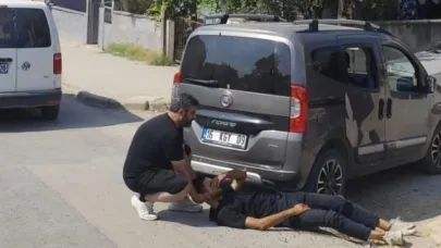 Kamyonetle çarpışan motosiklet sürücüsü yaralandı