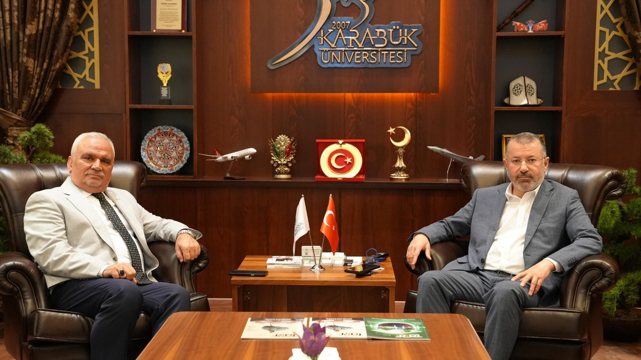 Karabük İl Müftüsü Erhun’dan Rektör Kırışık'a ziyaret