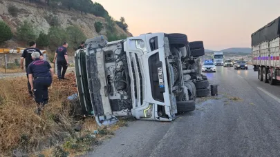 Kazadan şans eseri kurtuldu