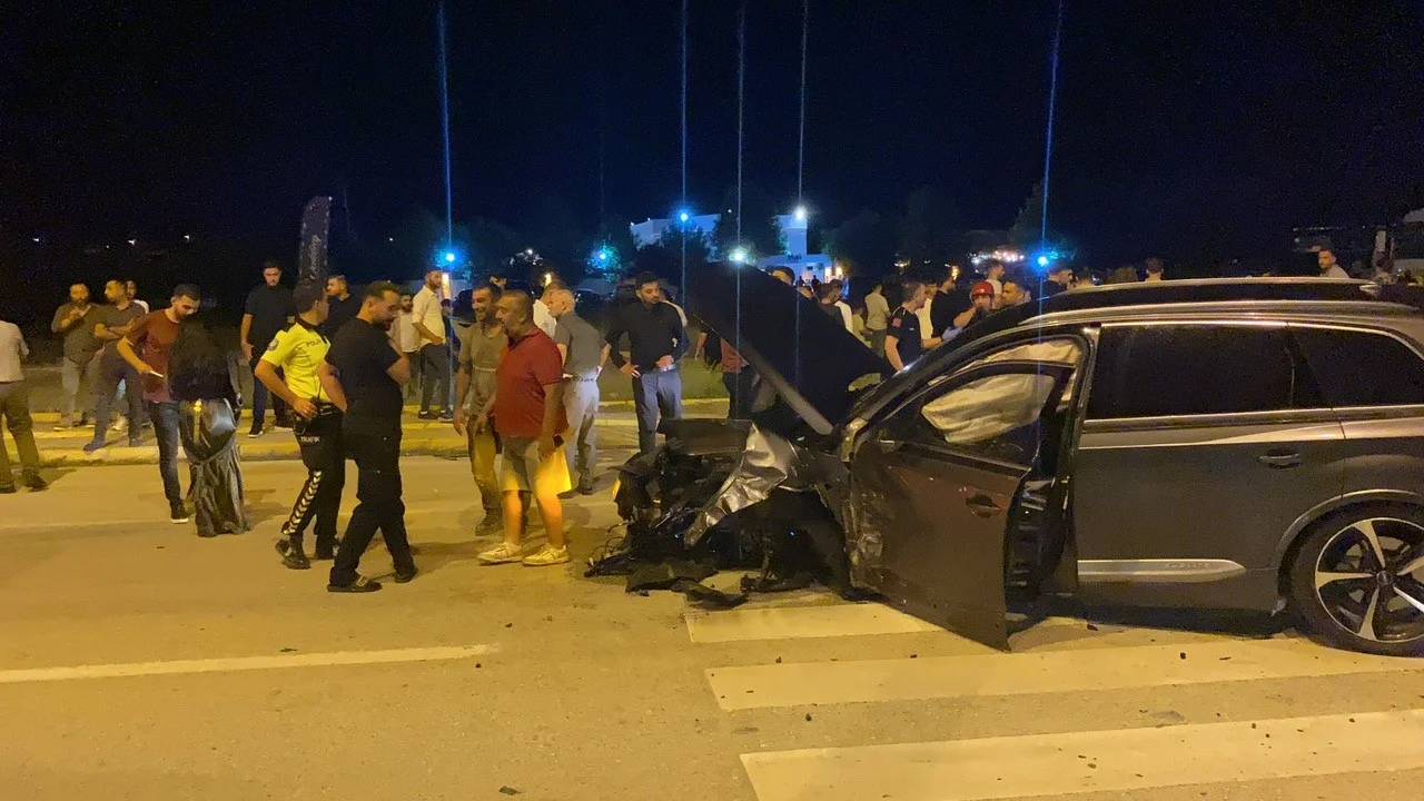 Konya'da kavşakta korkutan kaza: 3 yaralı