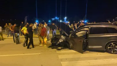 Konya'da kavşakta korkutan kaza: 3 yaralı