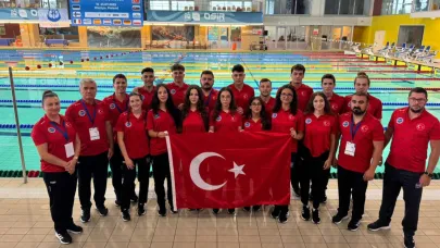 Paletli yüzmede Avrupa zirvesi Türkiye'nin