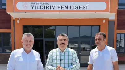 Yıldırım'ın ilk fen lisesi açıldı