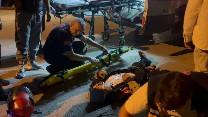 Motosikletler çarpıştı: 2 kişi yaralandı