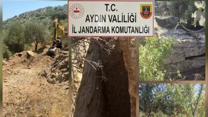 Kaçak kazı yapanlara suçüstü operasyon
