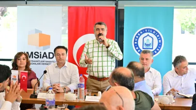 Başkan Yılmaz kentsel dönüşüm çalışmalarını anlattı