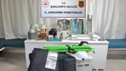 Dron destekli uyuşturucu operasyonunda 9 gözaltı