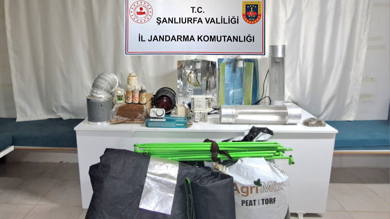 Dron destekli uyuşturucu operasyonunda 9 gözaltı