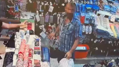 Bursa'da parfüm hırsızı kayıplara karıştı
