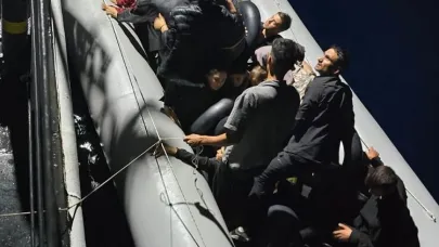 Çanakkale açıklarında 38 kaçak göçmen yakalandı