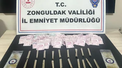 Zonguldak'ta uyuşturucu operasyonu: 3 tutuklama