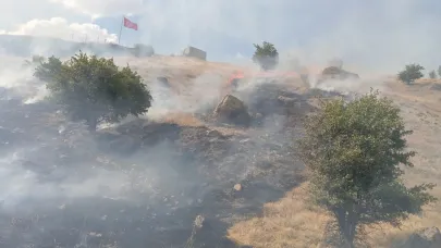 Hakkari'de çıkan yangınlara müdahale edildi