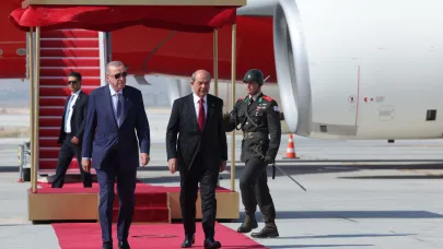 Cumhurbaşkanı Erdoğan KKTC’de