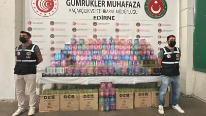 Kapıkule'de aranan tırda  3 bin 193 kaçak elektronik sigara bulundu