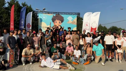 Kaykaycılar 'Mattia Ahmet Minguzzi' anısına yeteneklerini sergiledi