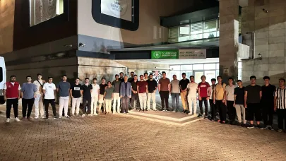 Muşlu gençler Rize Fındıklı Kampı'na uğurlandı