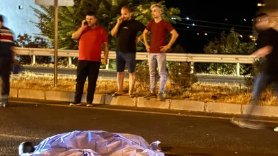 Motosikletten düşen adam hayatını kaybetti