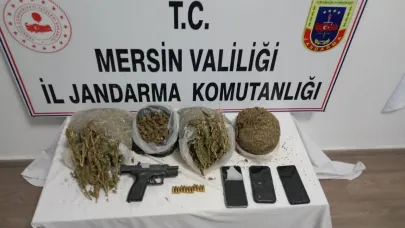 Mersin'de uyuşturucu operasyonu: 4 gözaltı