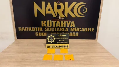 Kütahya'da uyuşturucu operasyonu: 2 tutuklu