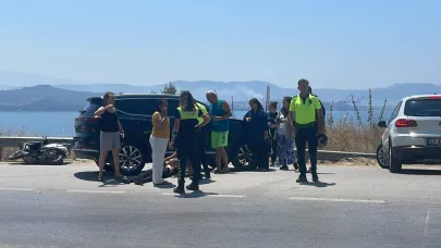 Bursa'da motosiklet kazası