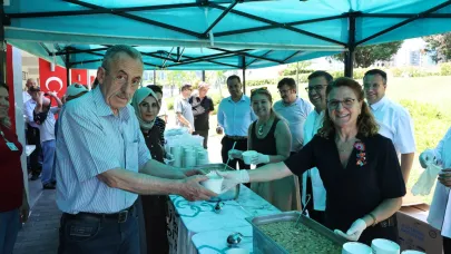 Nilüfer Belediyesi’nden şehit ve gazi yakınlarına aşure ikramı