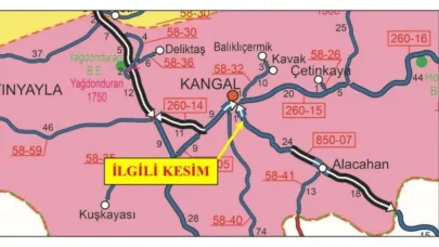 ÇEDAŞ’ın yüksek gerilim kablosu koptu