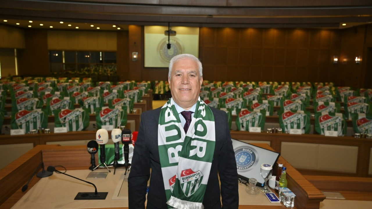 Bursaspor taraftarından Başkan Bozbey’e teşekkür