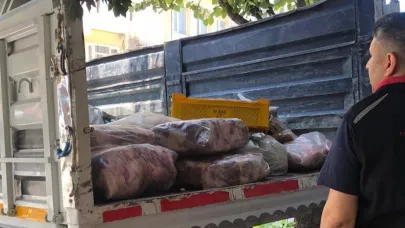 Sağlığa tehdit: 2 ton kaçak et ve süt ürünü ele geçirildi
