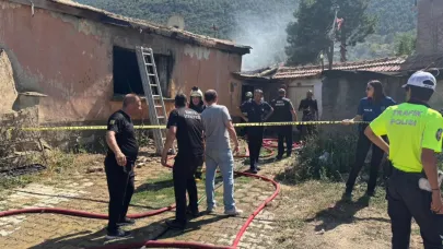 Ev yangınında engelli vatandaş hayatını kaybetti
