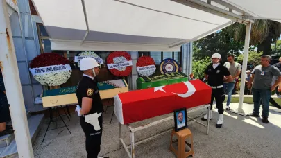 Bursa'da hayatını kaybeden polis ve ailesi toprağa verildi