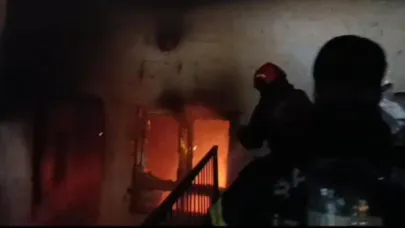 Şanlıurfa'da korkutan yangın