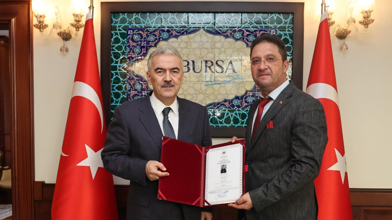 Osman Başeğmez'den Vali Ayyıldız'a veda ziyareti