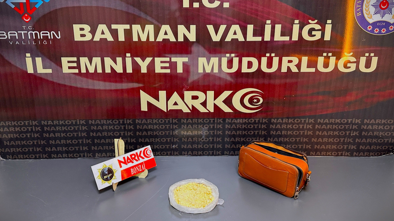 Batman havalimanı'nda uyuşturucu operasyonu