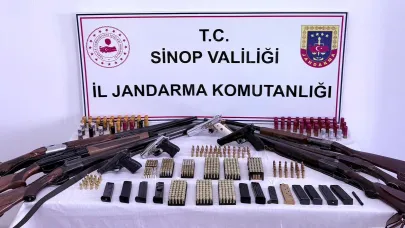 Kaçak silah ve eşya operasyonu: 5 gözaltı
