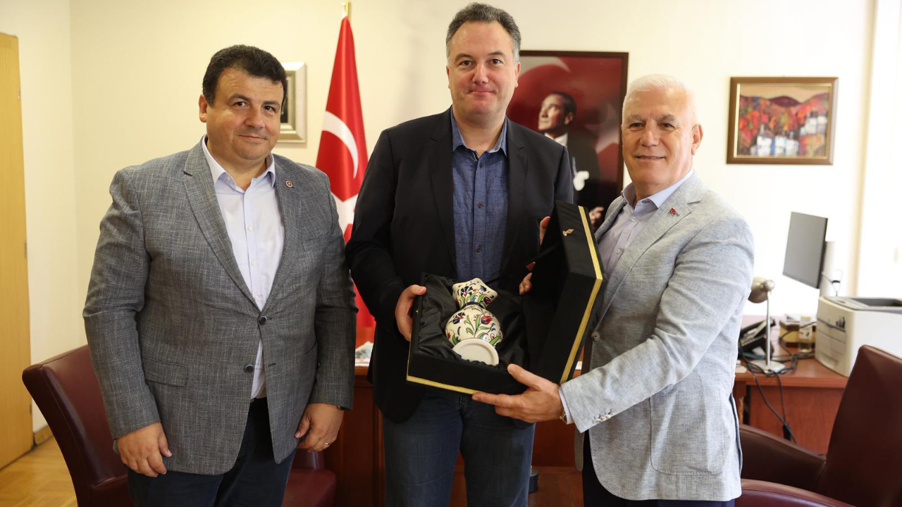 Bozbey'den Filibe Başkonsolosu'na ziyaret